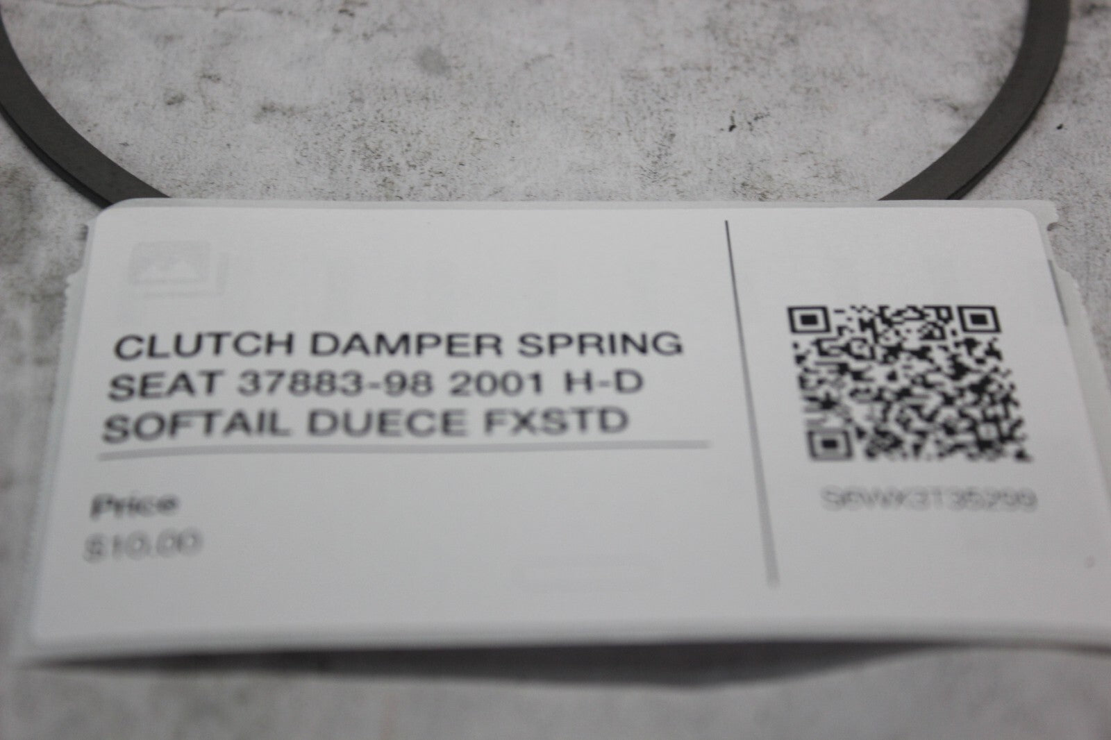 CLUTCH DAMPER SPRING SEAT 37883-98 2001 H-D SOFTAIL DUECE FXSTD