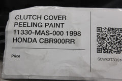 CLUTCH COVER PEELING PAINT 11330-MAS-000 1998 HONDA CBR900RR