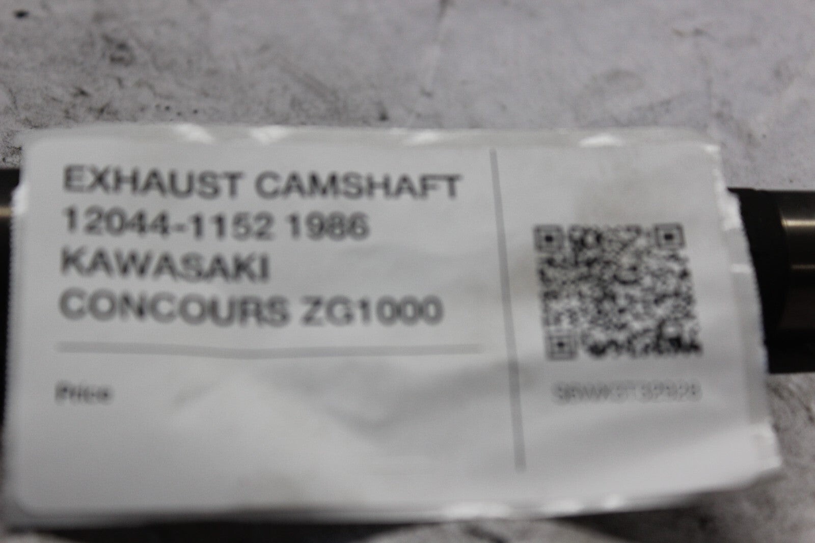 EXHAUST CAMSHAFT 12044-1152 1986 KAWASAKI CONCOURS ZG1000