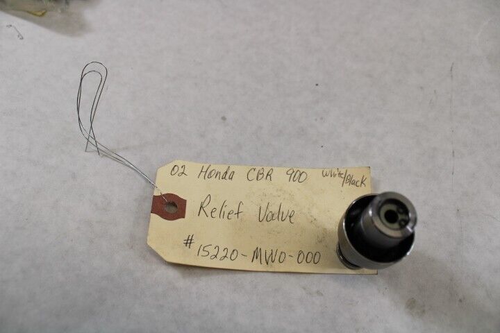 OEM Honda Motorcycle 2002 CBR900 Relief Valve #15220-MW0-000