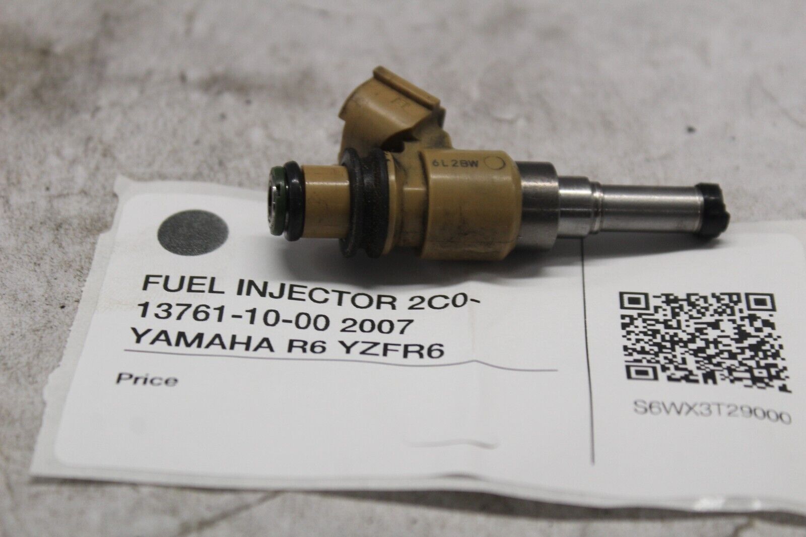 FUEL INJECTOR 2C0-13761-10-00 2007 YAMAHA R6 YZFR6