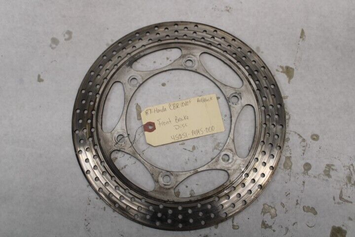 Front Brake Disc 45251-MM5-000 1987 Honda CBR1000F Hurricane