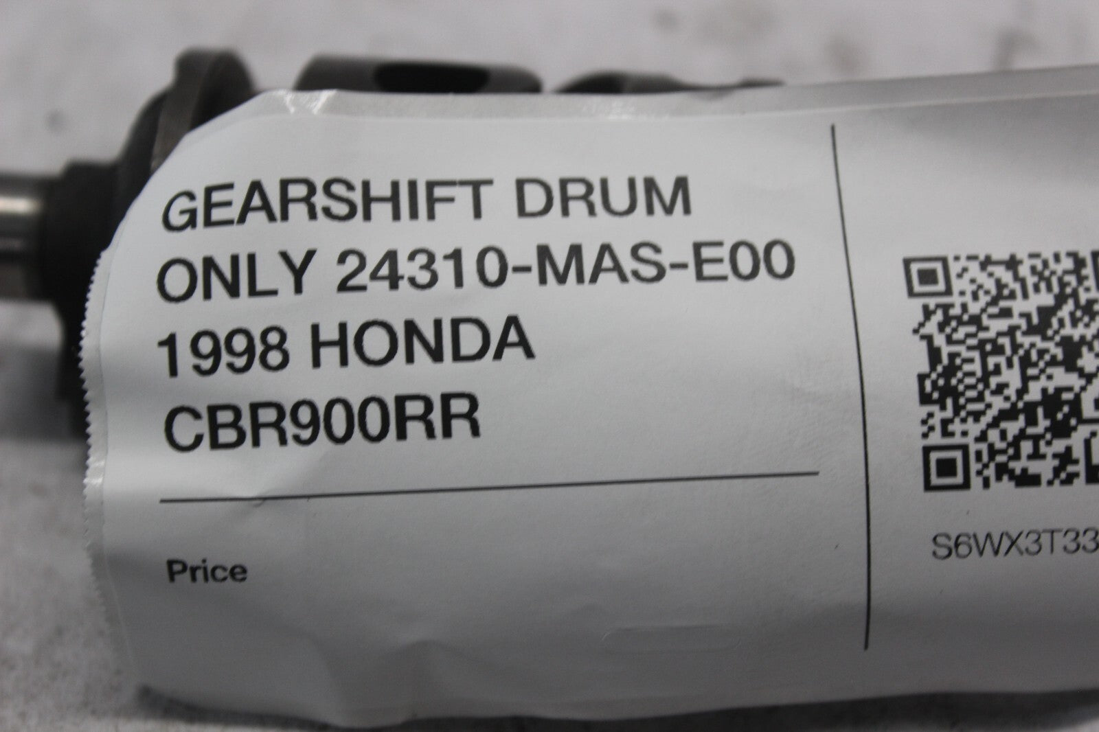 GEARSHIFT DRUM ONLY 24310-MAS-E00 1998 HONDA CBR900RR
