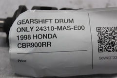 GEARSHIFT DRUM ONLY 24310-MAS-E00 1998 HONDA CBR900RR