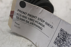 FRONT RIGHT STEP 50612-413-000 1982 HONDA GL500I SILVERWING