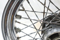 Chrome Twisted Spoke FRONT Wheel 16" X 3" 25MM Bearings 2008+ Harley Touring