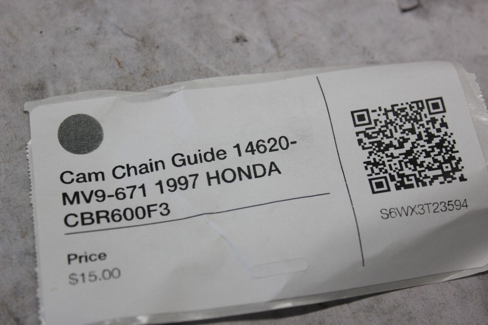 Cam Chain Guide 14620-MV9-671 1997 HONDA CBR600F3