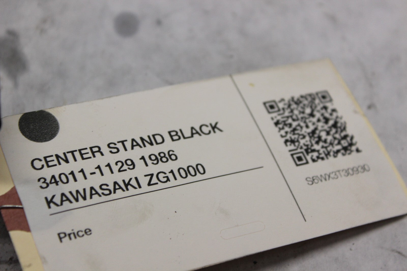 CENTER STAND BLACK 34011-1129 1986 KAWASAKI ZG1000