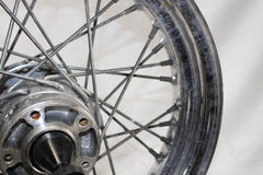 OEM Harley Davidson Front Spoke 16” X 3” Dual Hub No Bearings