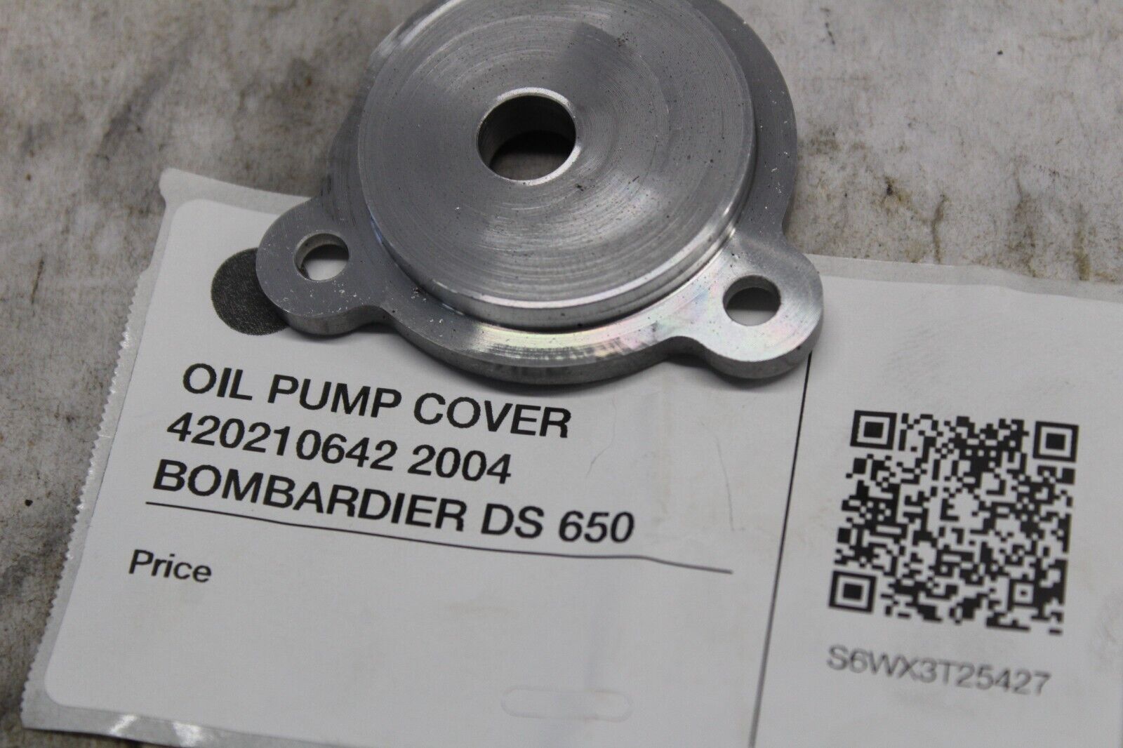 OIL PUMP COVER 420210642 2004 BOMBARDIER DS 650