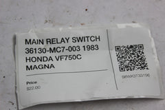 MAIN RELAY SWITCH 36130-MC7-003 1983 HONDA VF750C MAGNA
