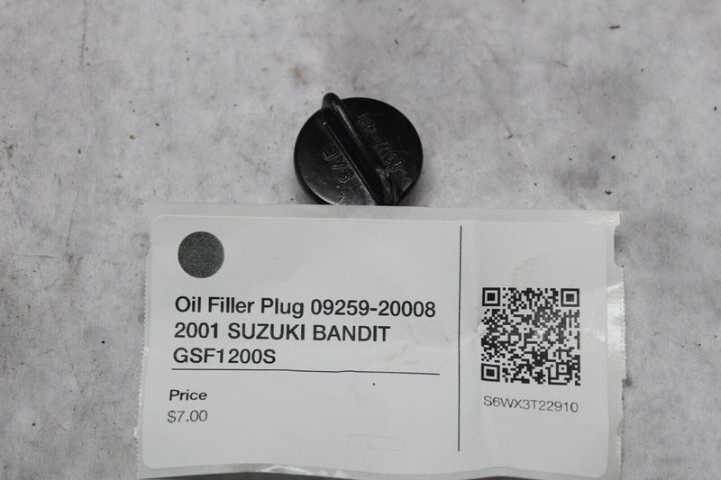 Oil Filler Plug 09259-20008 2001 SUZUKI BANDIT GSF1200S