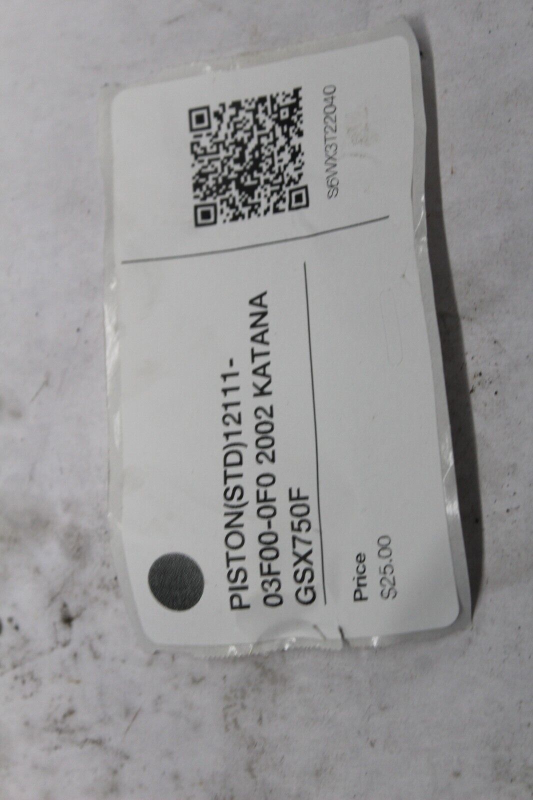 PISTON (STD) 12111-03F00-0F0 2002 KATANA GSX750F