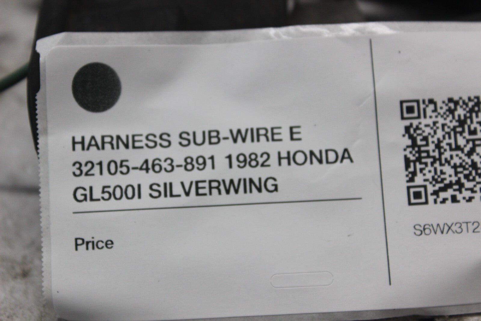 HARNESS SUB-WIRE E 32105-463-891 1982 HONDA GL500I SILVERWING