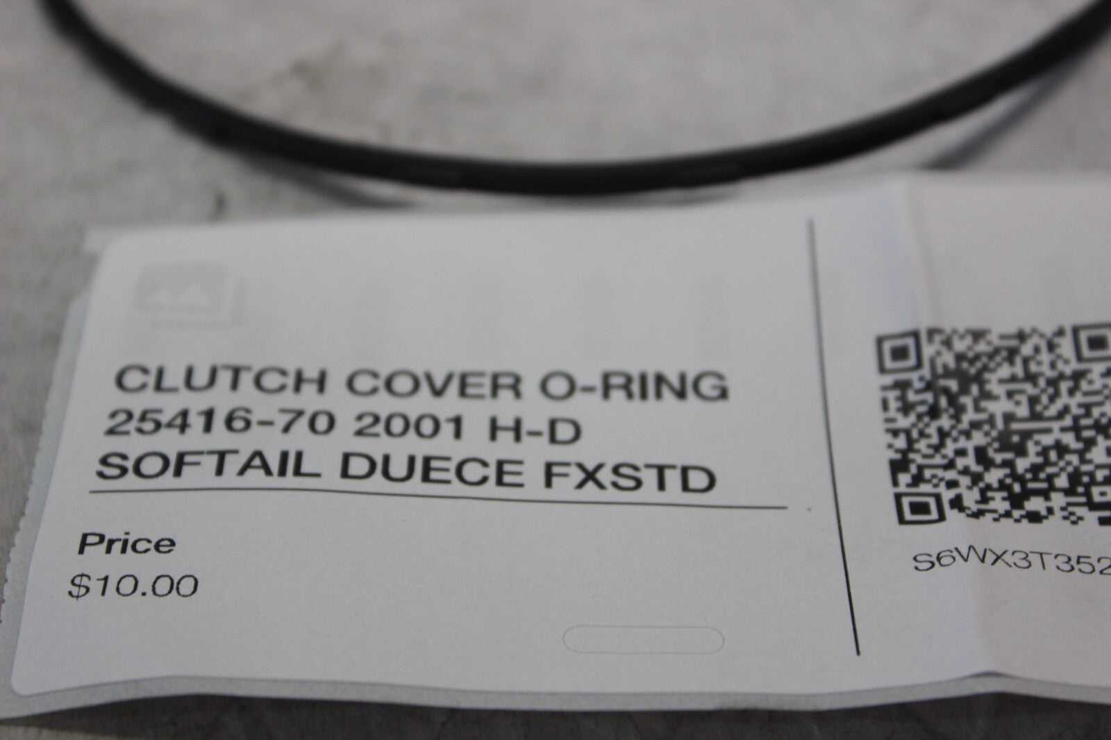 CLUTCH COVER O-RING 25416-70 2001 H-D SOFTAIL DUECE FXSTD