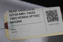 REAR SWINGARM 52100-MB1-700ZA 1983 HONDA VF750C MAGNA