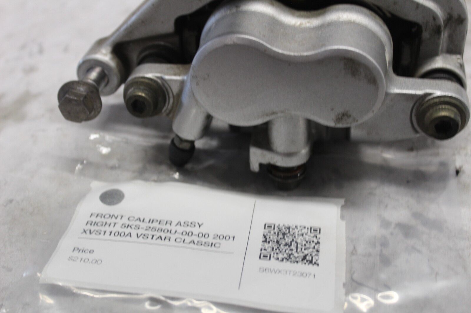 FRONT CALIPER ASSY RIGHT 5KS-2580U-00-00 2001 XVS1100A VSTAR CLASSIC