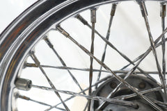 Chrome Twisted Spoke FRONT Wheel 16" X 3" 25MM Bearings 2008+ Harley Touring