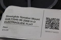 Streetglide Speaker Mount Grill 77046-96 2008 H-D ELECTRAGLIDE FLHT