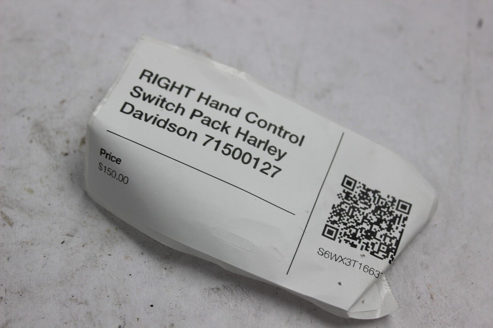 RIGHT Hand Control Switch Pack Harley Davidson 71500127