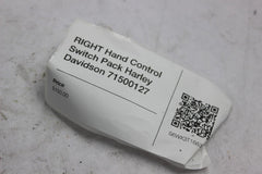 RIGHT Hand Control Switch Pack Harley Davidson 71500127