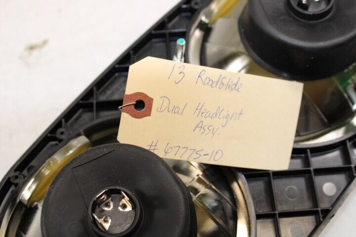 OEM Harley Davidson Dual Headlamp Headlight 2013 Roadglide 67775-10