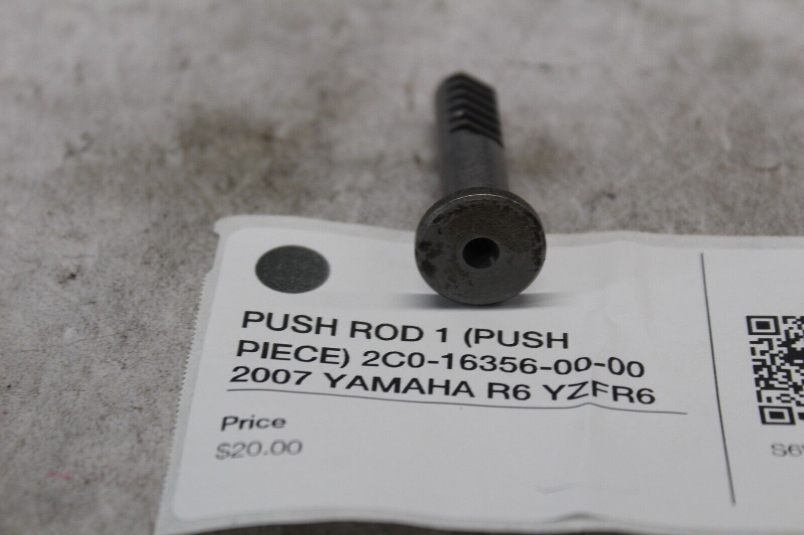 PUSH ROD 1 (PUSH PIECE) 2C0-16356-00-00 2007 YAMAHA R6 YZFR6