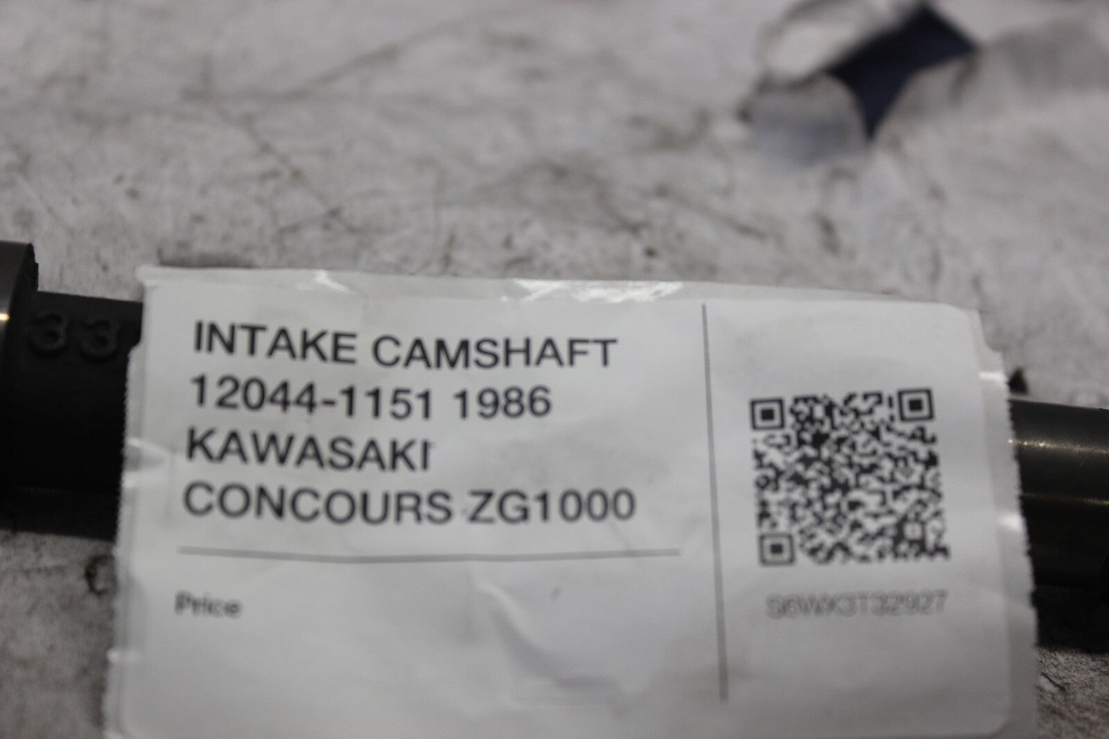 INTAKE CAMSHAFT 12044-1151 1986 KAWASAKI CONCOURS ZG1000