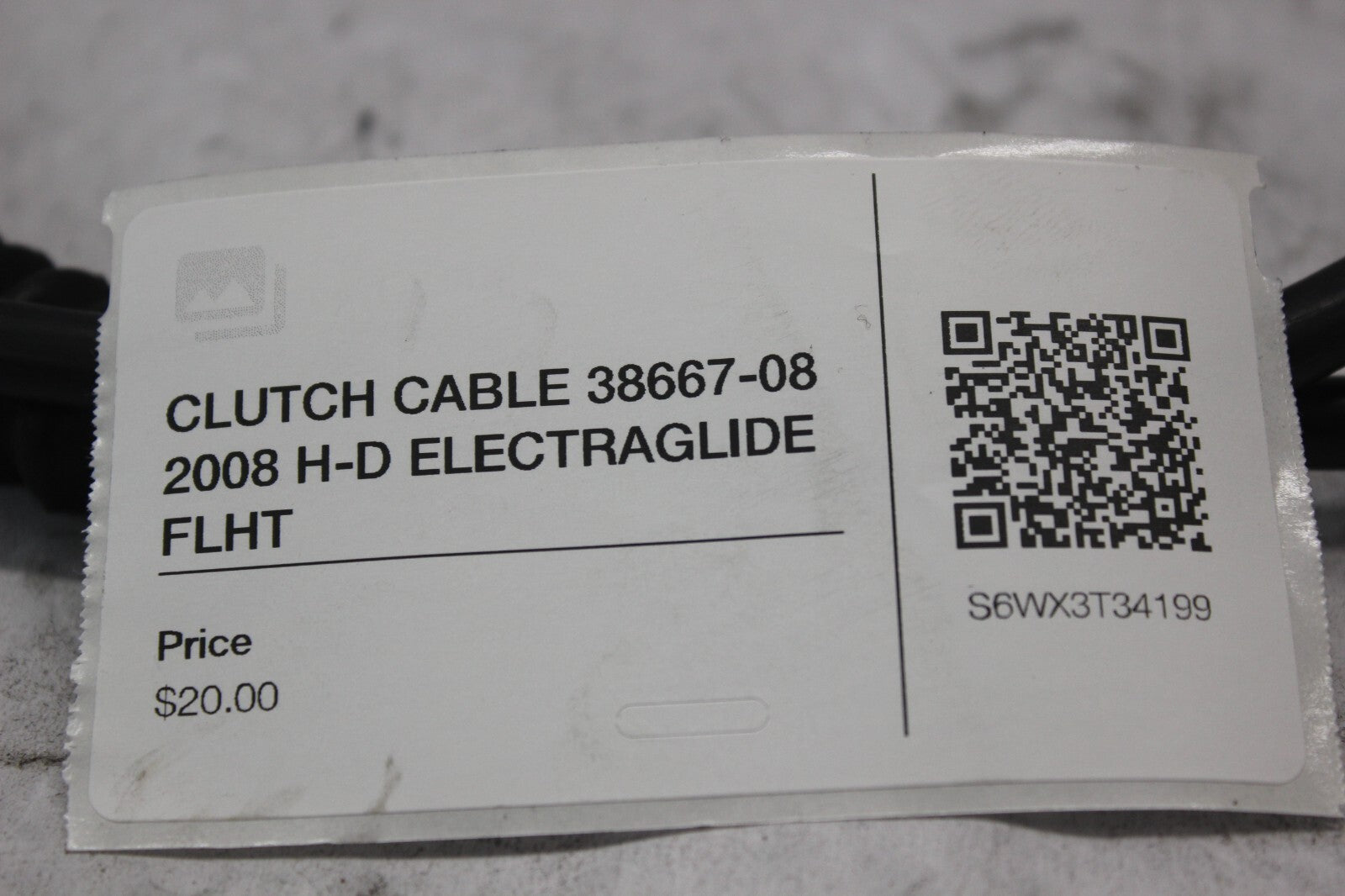 CLUTCH CABLE 38667-08 2008 H-D ELECTRAGLIDE FLHT