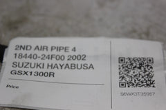 2ND AIR PIPE 4 18440-24F00 2002 SUZUKI HAYABUSA GSX1300R