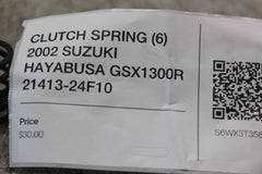 CLUTCH SPRING (6) 2002 SUZUKI HAYABUSA GSX1300R 21413-24F10
