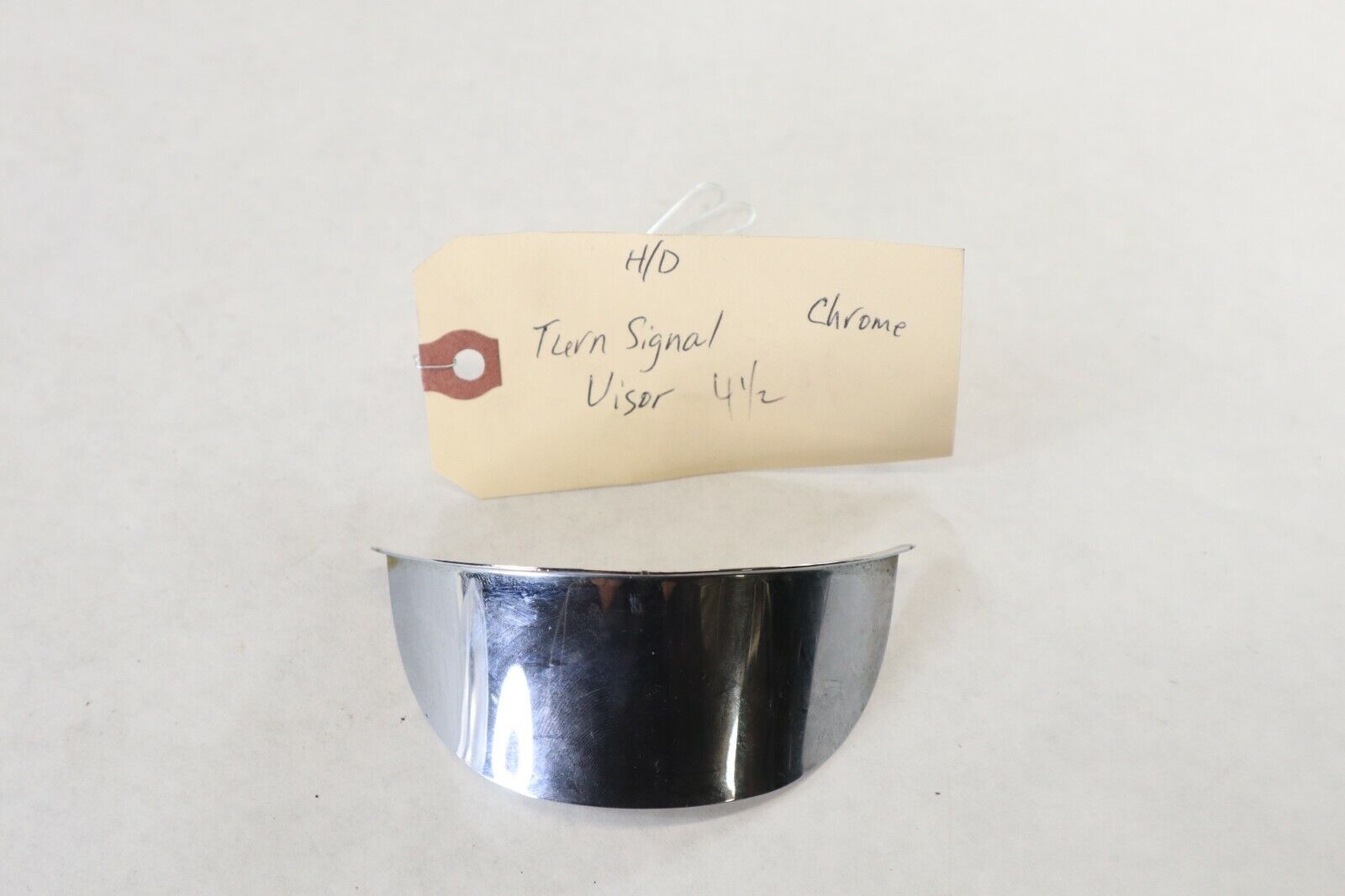 Chrome 4.5" Headlamp Visor Harley Davidson Models