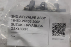 2ND AIR VALVE ASSY 18450-24F03 2002 SUZUKI HAYABUSA GSX1300R