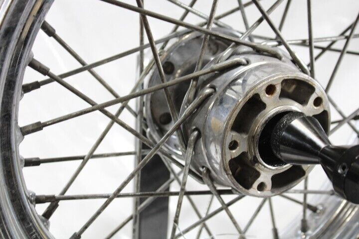 OEM Harley Davidson Front Spoke 16” X 3” Dual Hub No Bearings