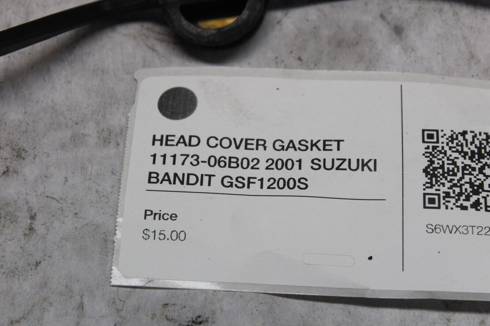HEAD COVER GASKET 11173-06B02 2001 SUZUKI BANDIT GSF1200S