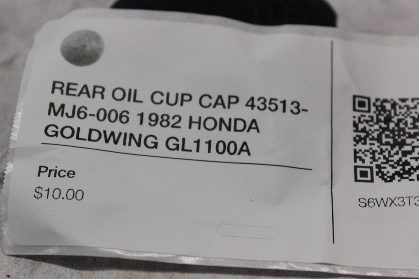 REAR OIL CUP CAP 43513-MJ6-006 1982 HONDA GOLDWING GL1100A