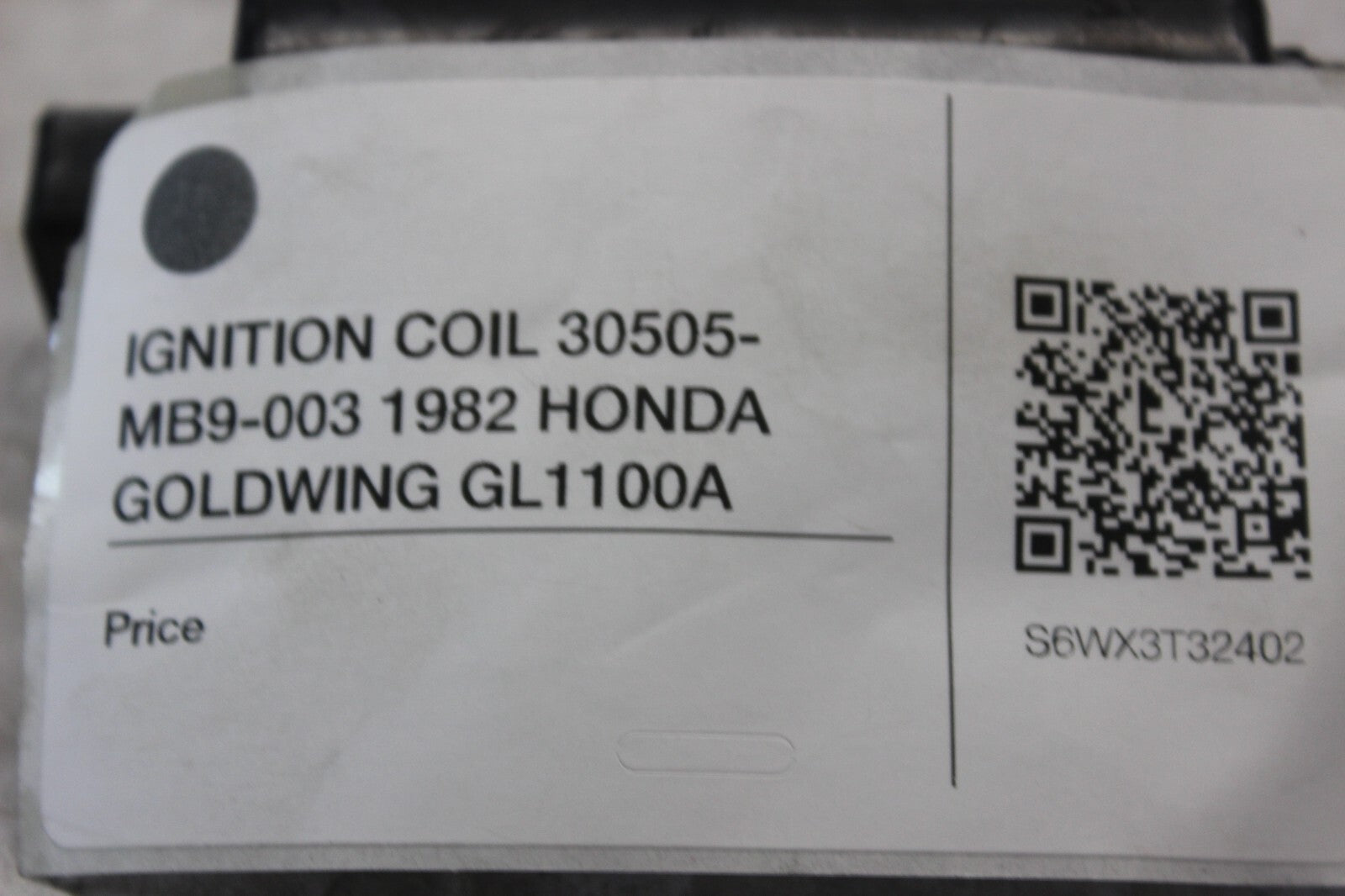 IGNITION COIL 30505-MB9-003 1982 HONDA GOLDWING GL1100A
