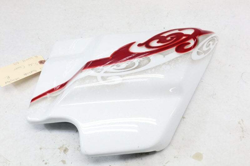OEM Harley Davidson Side Cover RIGHT 2013 Roadglide Wht/Red 66048-09