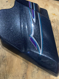 OEM Harley Davidson RIGHT Side Cover Metallic Blue 66048-09 2009+ Touring Models