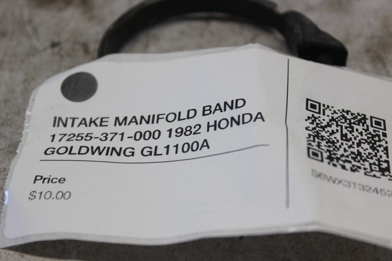 INTAKE MANIFOLD BAND 17255-371-000 1982 HONDA GOLDWING GL1100A