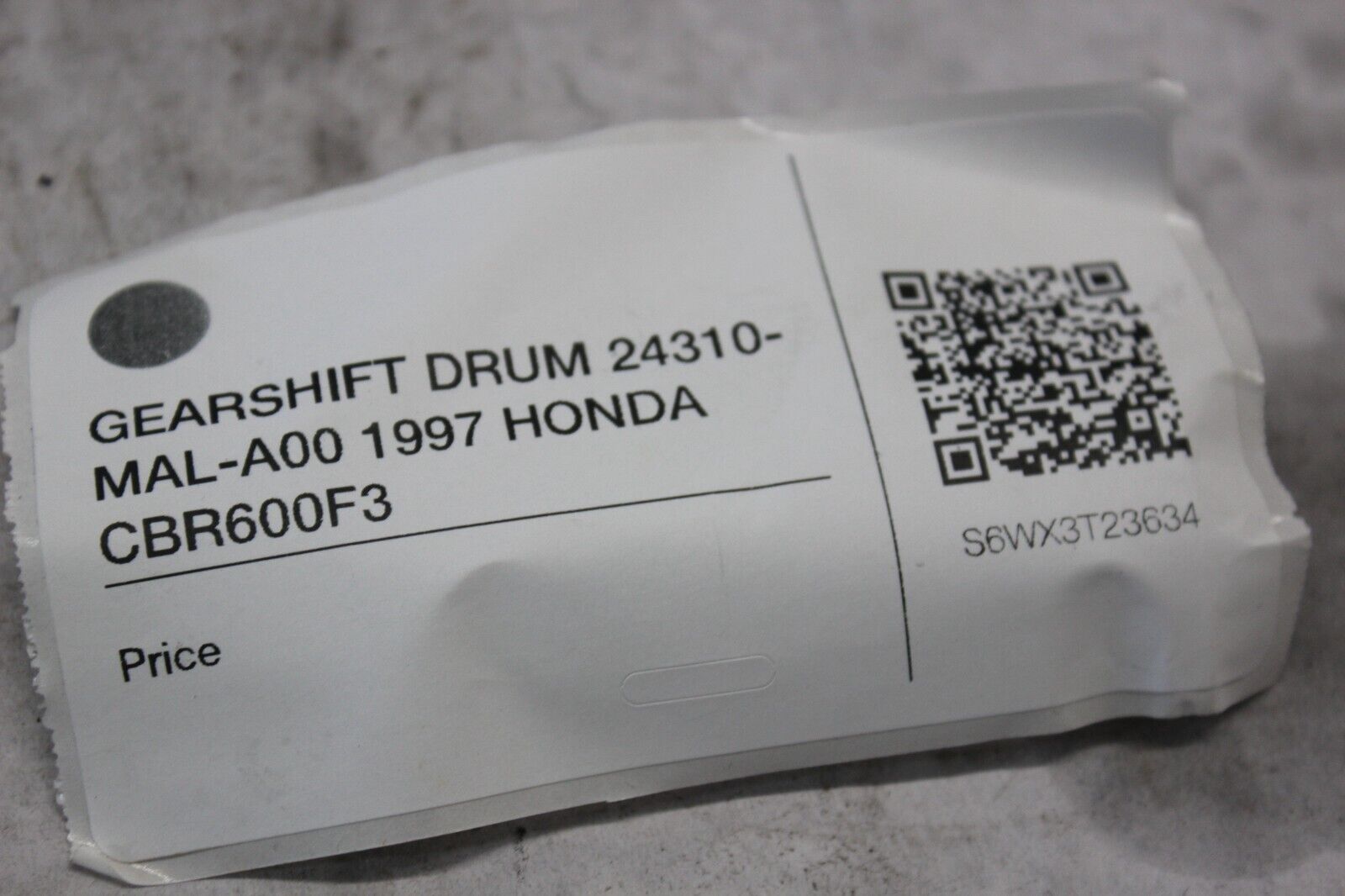 GEARSHIFT DRUM 24310-MAL-A00 1997 HONDA CBR600F3