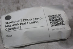 GEARSHIFT DRUM 24310-MAL-A00 1997 HONDA CBR600F3