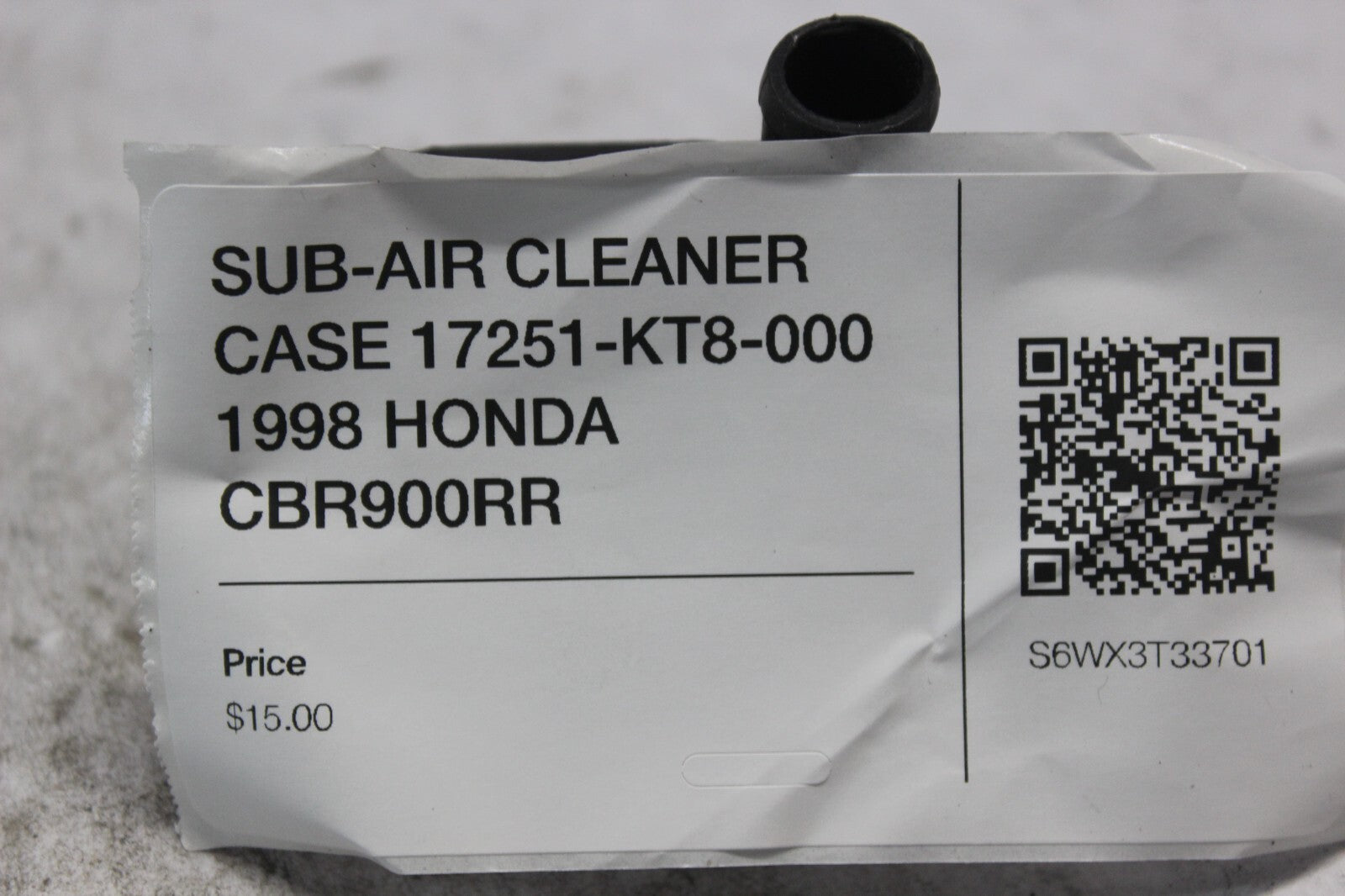 SUB-AIR CLEANER CASE 17251-KT8-000 1998 HONDA CBR900RR