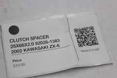 CLUTCH SPACER 25X66X2.0 92026-1383 2002 KAWASAKI ZX-6