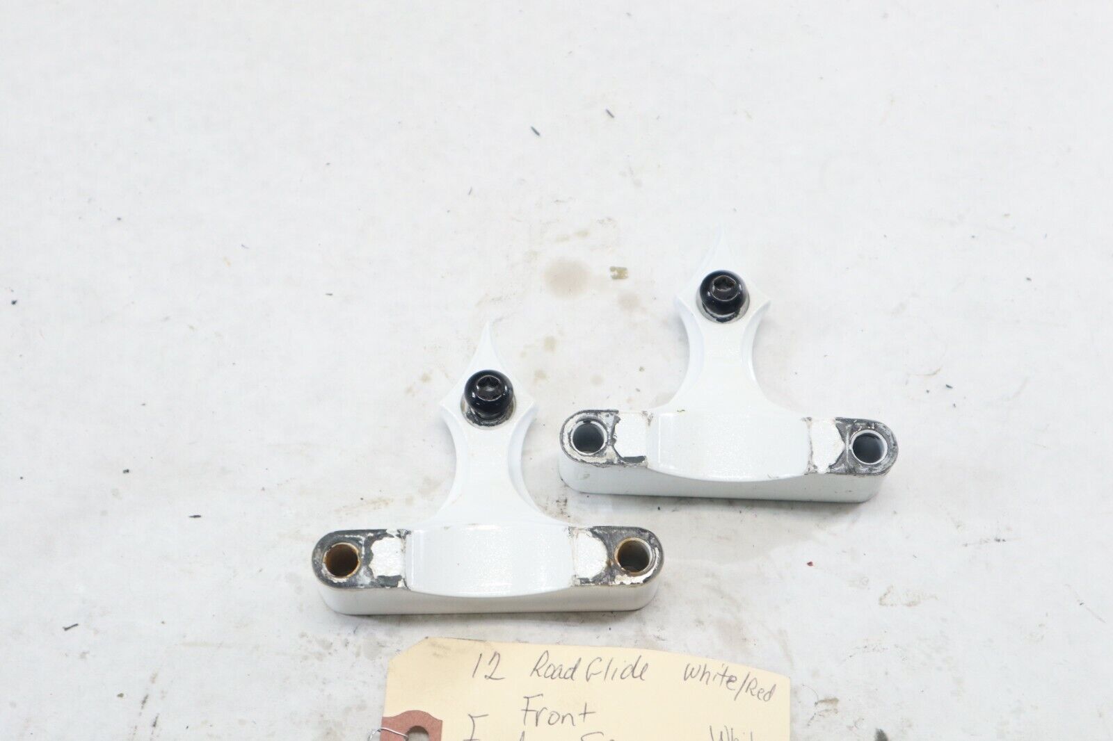 Rc Components Fender Spacers 23" 2013 Harley Davidson Roadglide Wht/Red