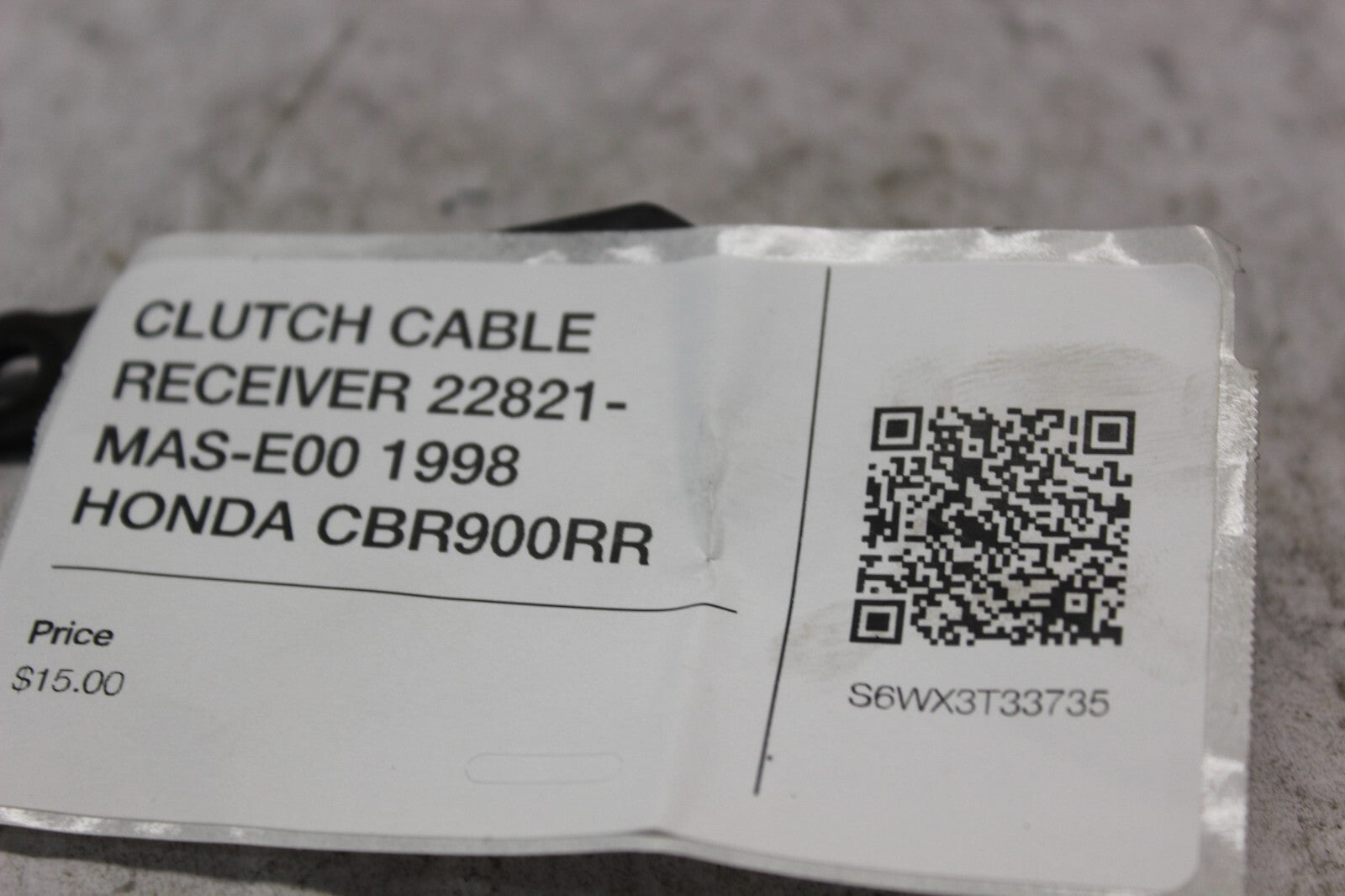 CLUTCH CABLE RECEIVER 22821-MAS-E00 1998 HONDA CBR900RR