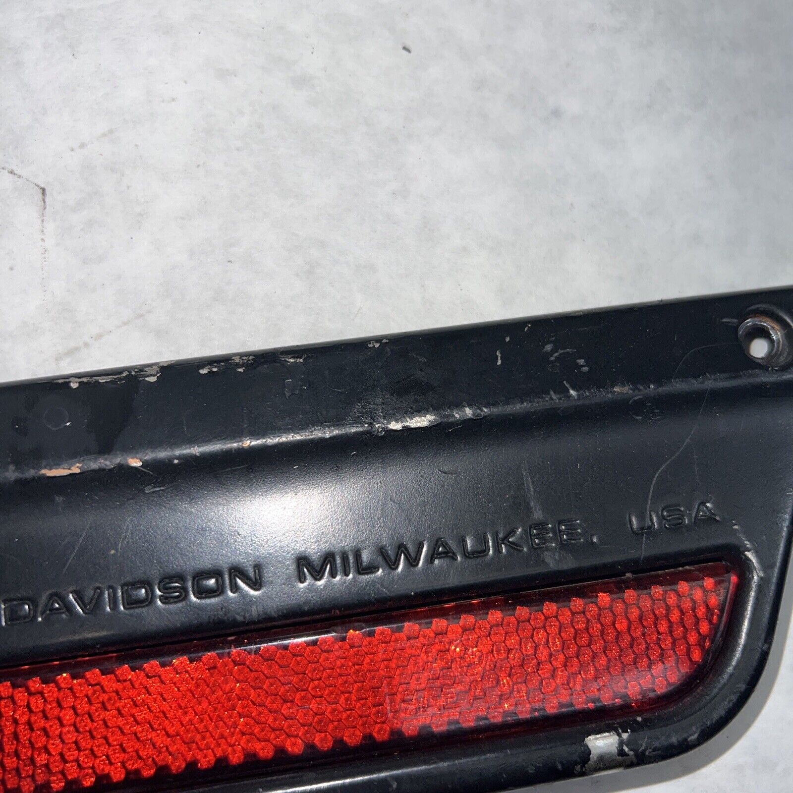 OEM Harley Davidson Saddlebag Faceplate RIGHT Black 90601-93