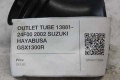 OUTLET TUBE 13881-24F00 2002 SUZUKI HAYABUSA GSX1300R
