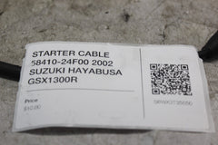 STARTER CABLE 58410-24F00 2002 SUZUKI HAYABUSA GSX1300R