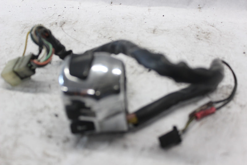 LEFT HANDLE SWITCH ASSY CHROME SEE PHOTOS 37400-40F80 2002 SUZUKI GSX-R1000